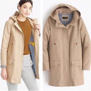 J.Crew Chateau Trench Coat Size 00